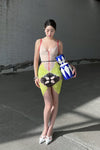RUI hand hook strap skirt/strap RSS23CR02 WASABI mustard